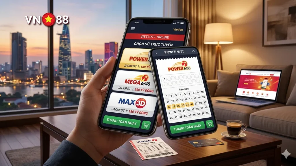 cách mua xổ số Vietlott